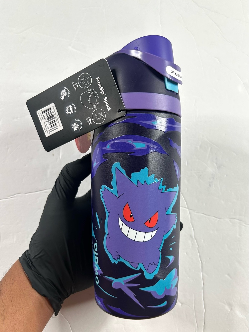 NWT Pokémon x Owala Gengar FreeSip 16oz